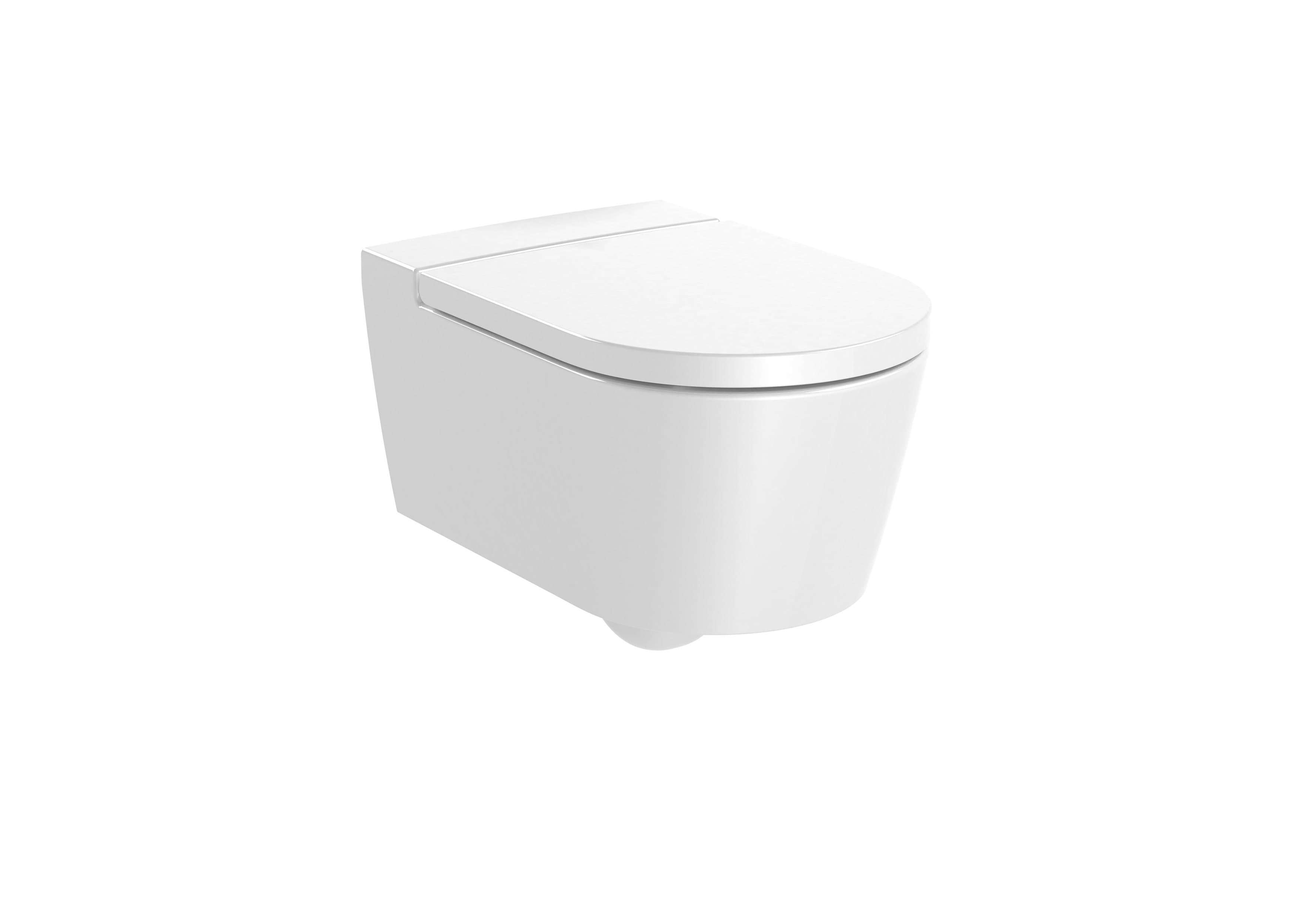 Sanitaire WC INSPIRA A346527000 ROUND - Cuvette suspendue sans bride Rimless Roca 1 - Mirage ceramica