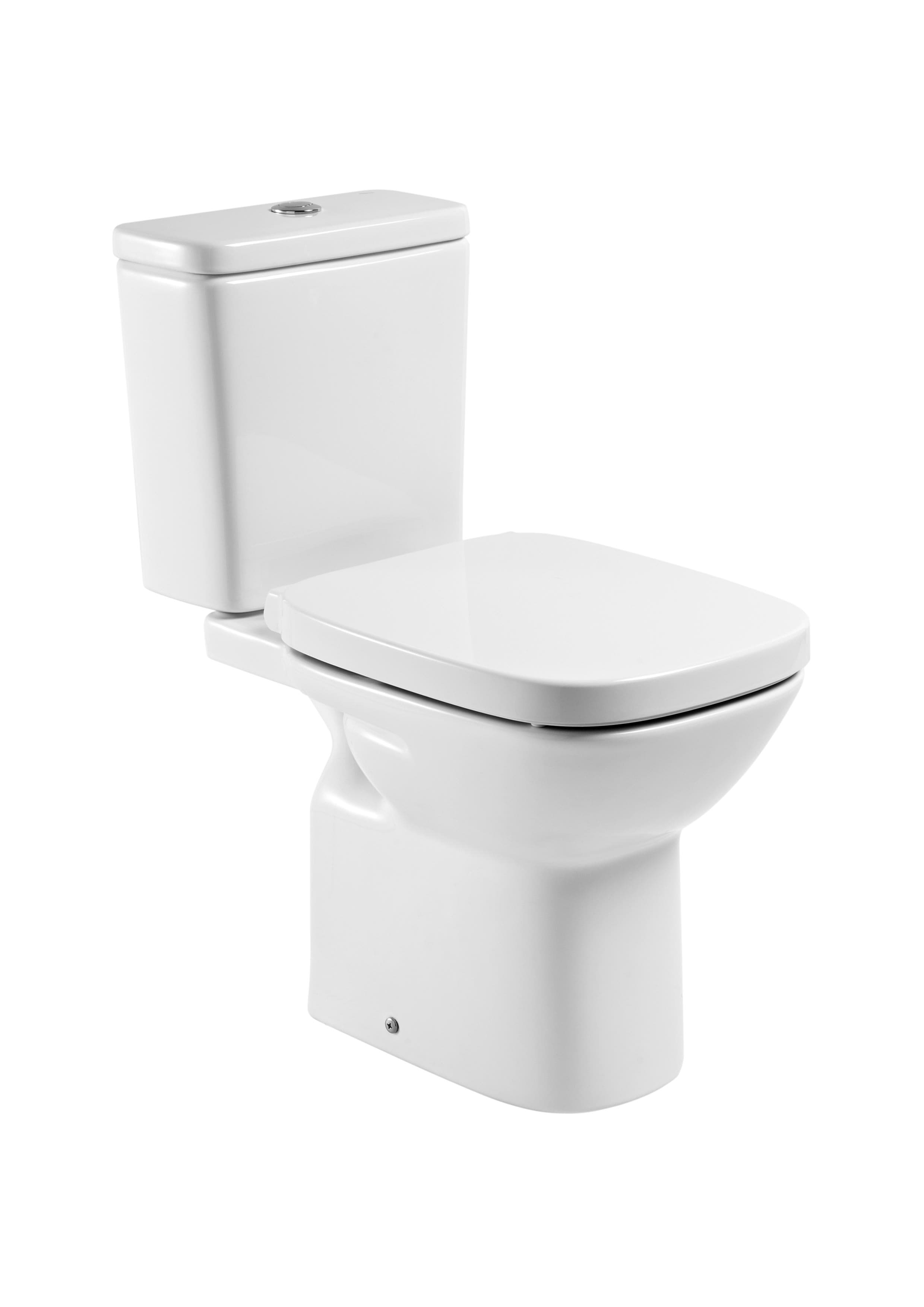 Sanitaire WC DEBBA A341991000 Réservoir à poussoir double 4,5/3L avec alimentation Roca 2 - Mirage ceramica