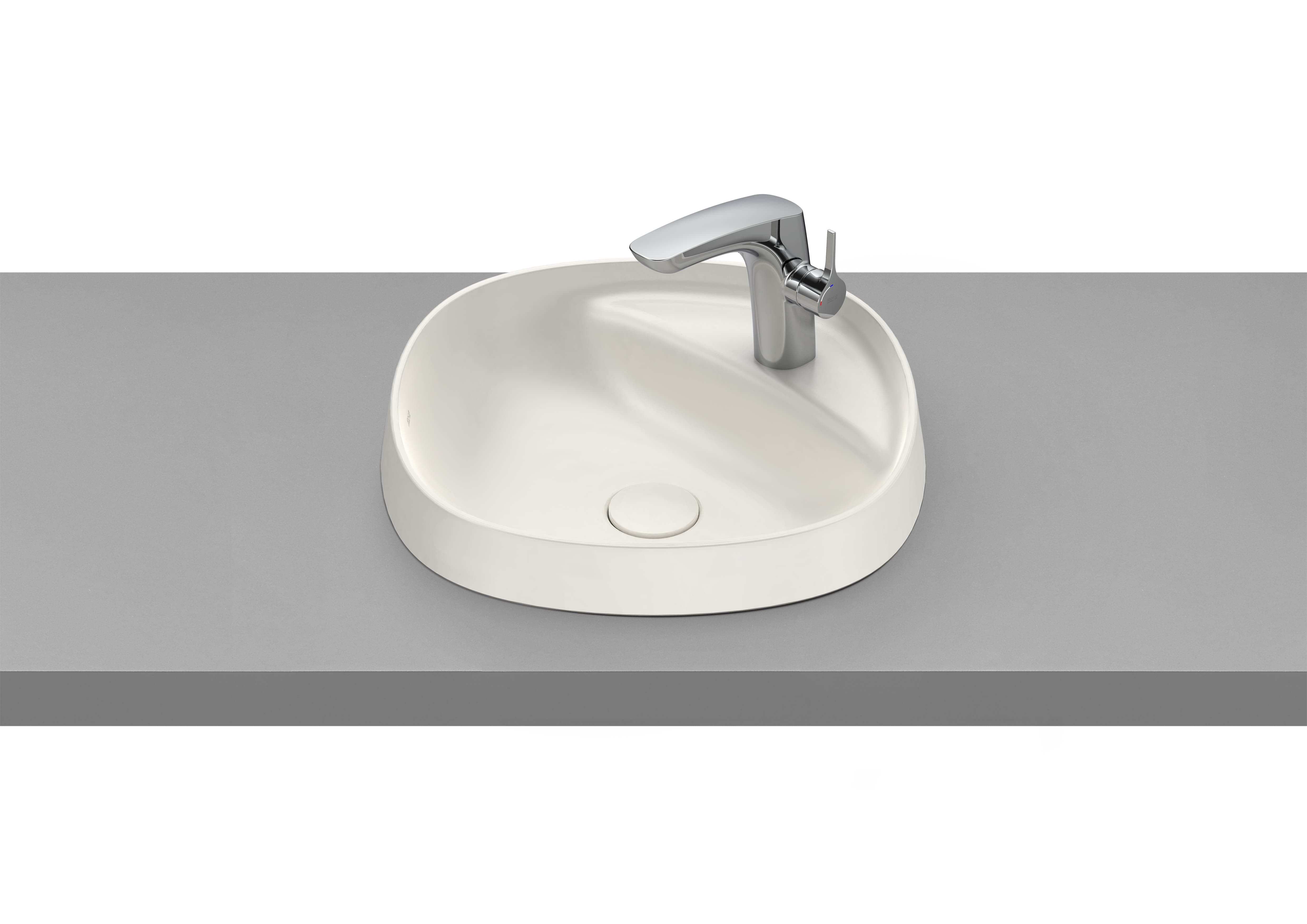 Sanitaire Lavabos BEYOND A3270B7000 Vasque à encastrer en FineCeramic® Roca 5 - Mirage ceramica