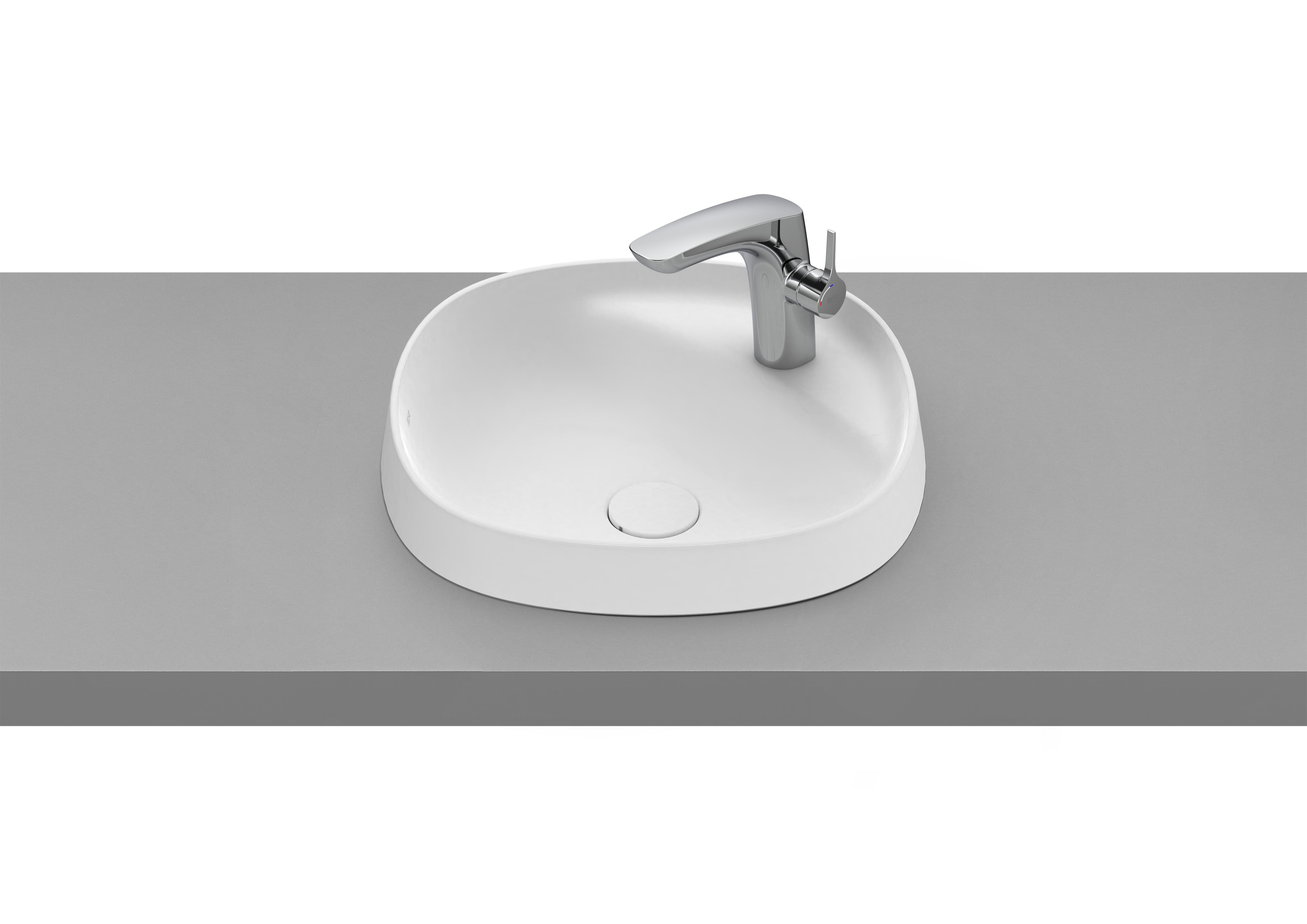 Sanitaire Lavabos BEYOND A3270B7000 Vasque à encastrer en FineCeramic® Roca 2 - Mirage ceramica