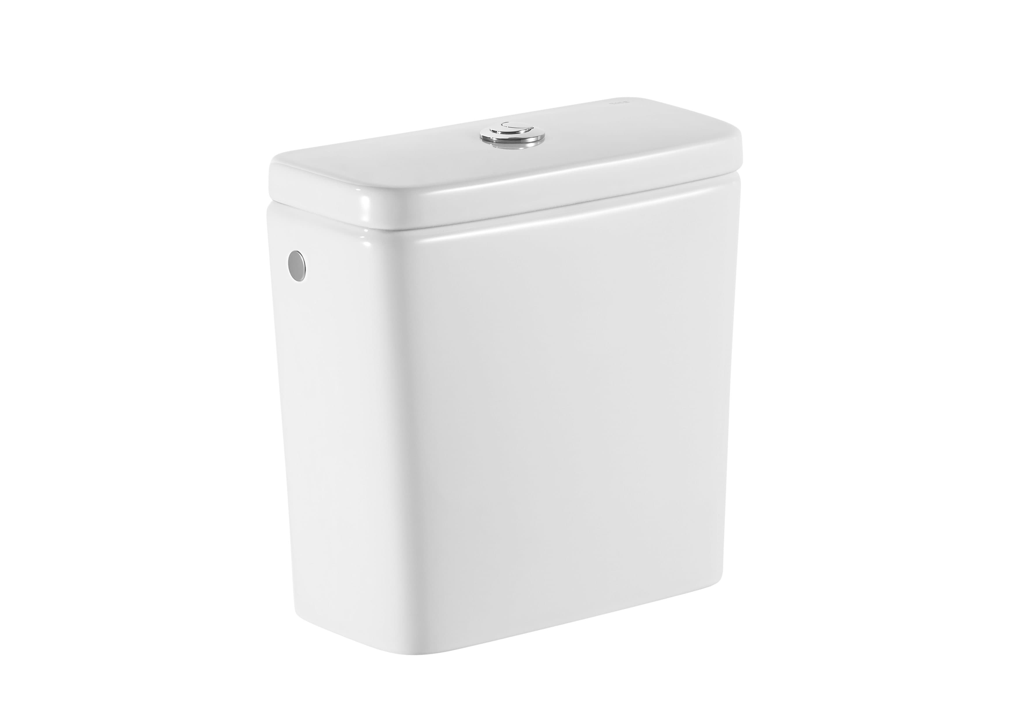 Sanitaire WC DEBBA A341991000 Réservoir à poussoir double 4,5/3L avec alimentation Roca 1 - Mirage ceramica