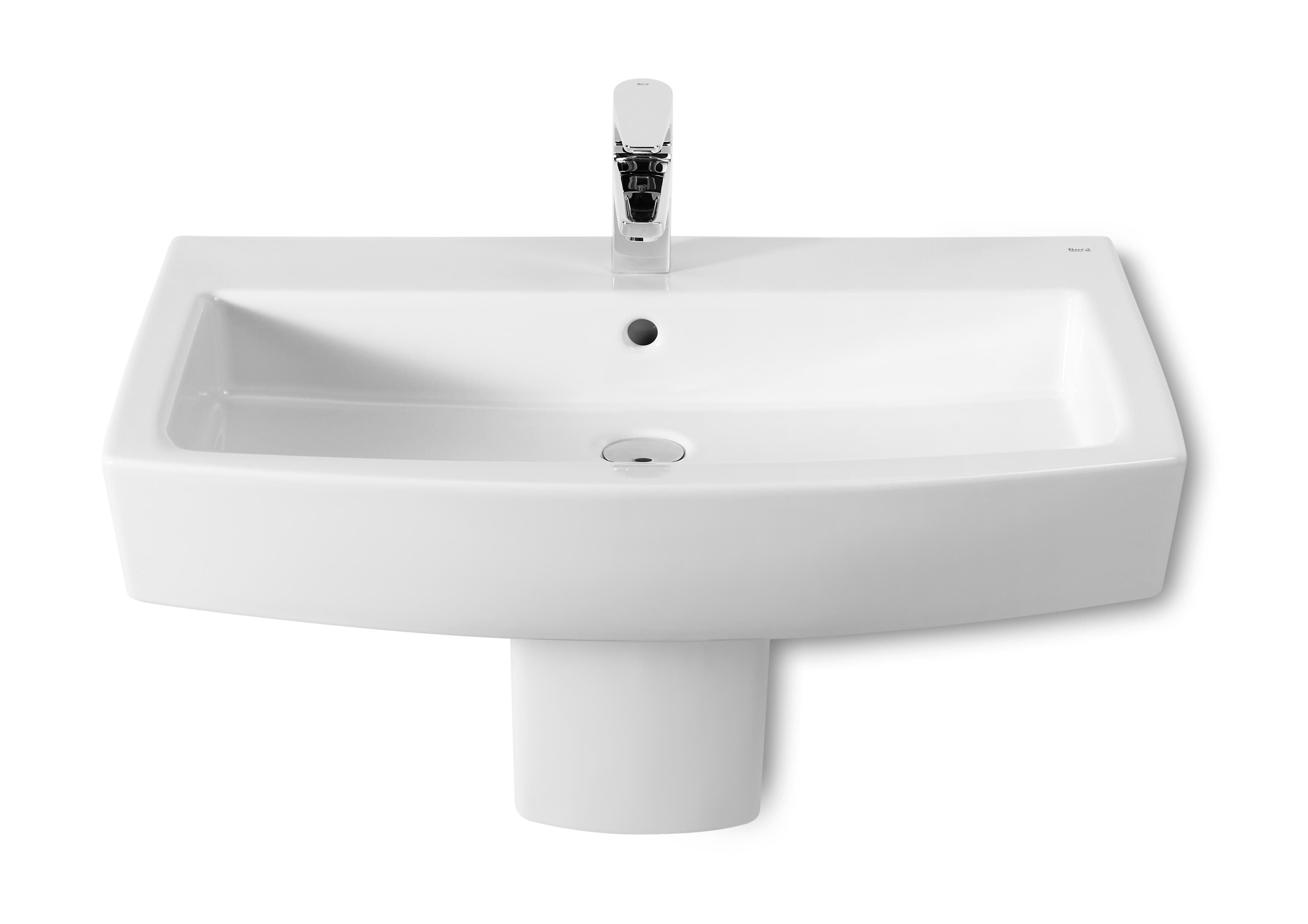 Sanitaire Lavabos HALL A337621000 Semi-colonne pour lavabo en porcelaine Roca 2 - Mirage ceramica