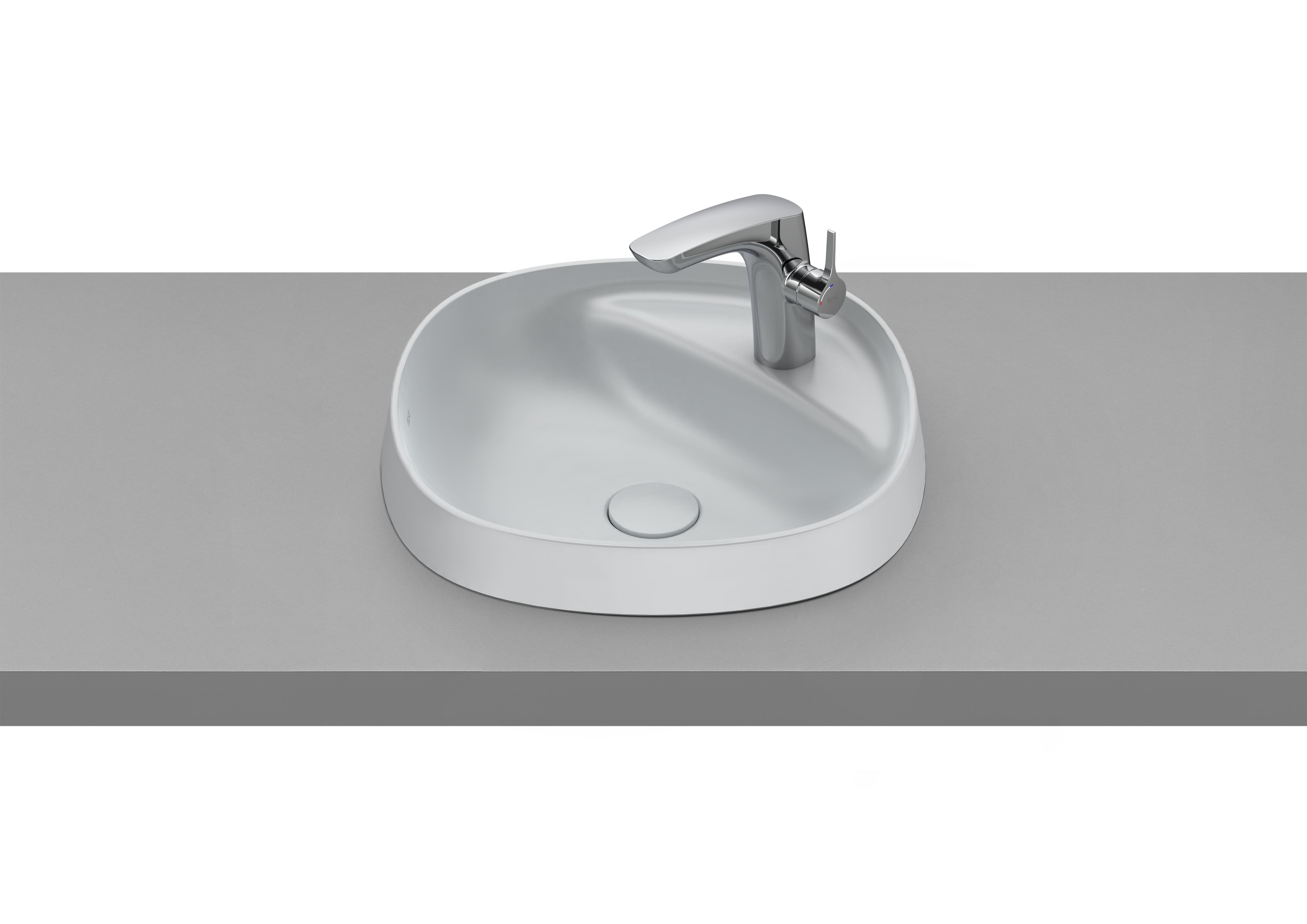 Sanitaire Lavabos BEYOND A3270B7000 Vasque à encastrer en FineCeramic® Roca 3 - Mirage ceramica